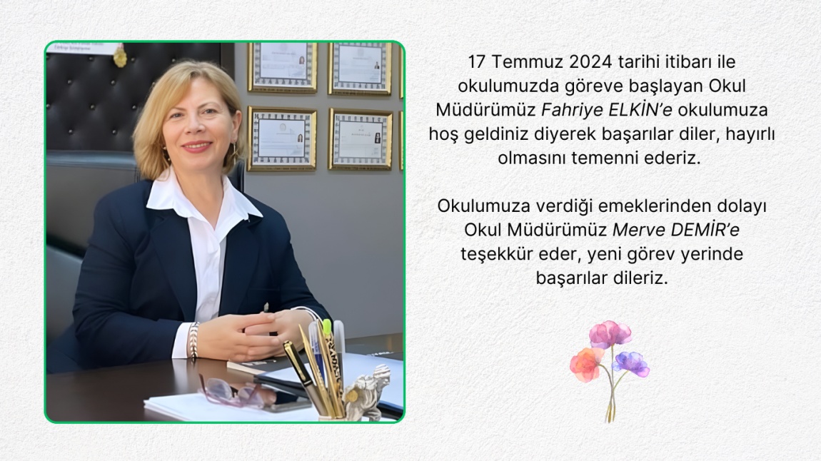 Okul Müdürümüz Değişti